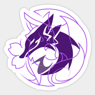 yae miko - divina vulpes Sticker